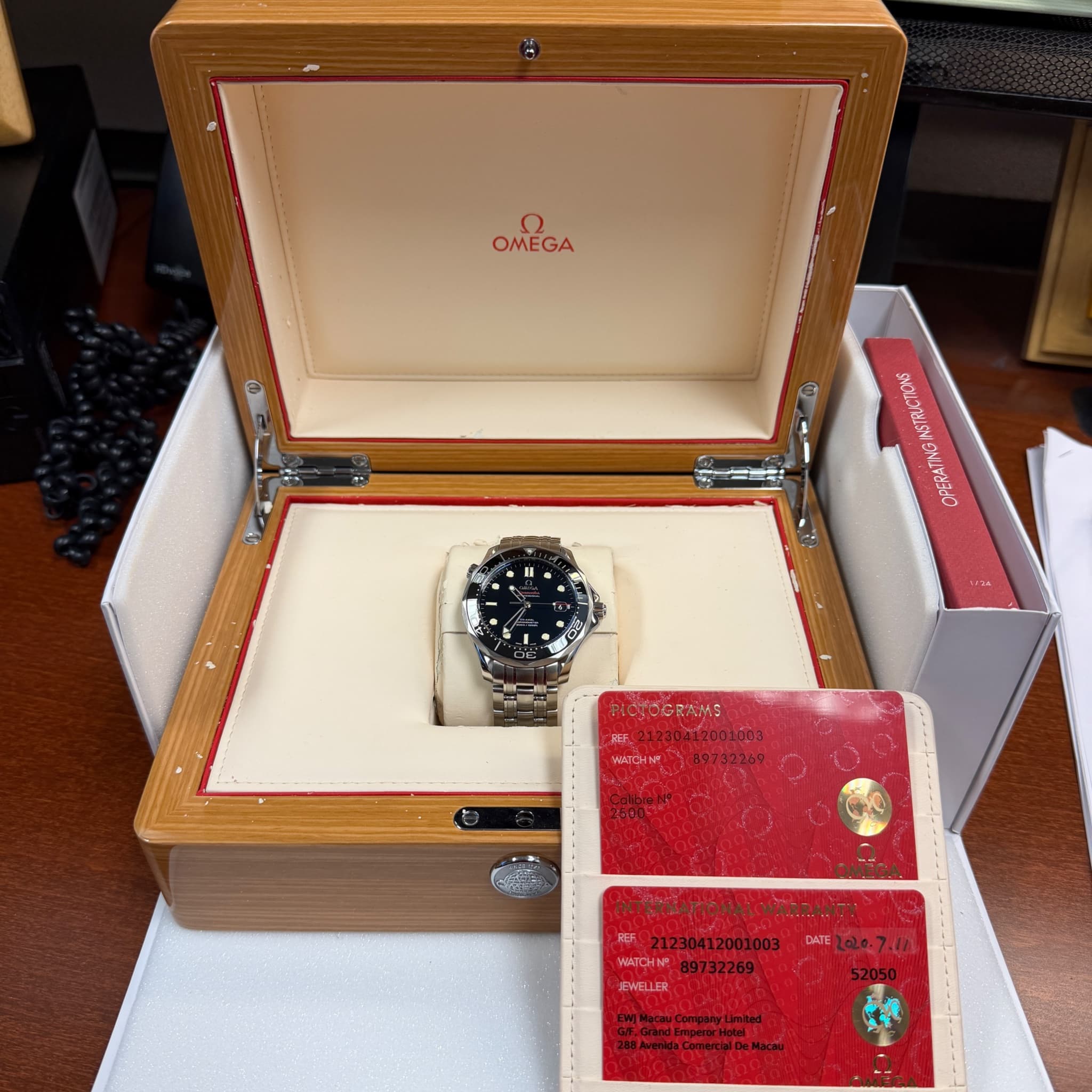 Omega Seamaster Diver 300M (Ref. 212.30.41.20.01.003) — photo 8